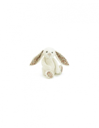 Jellycat Króliczek Kwieciste Uszy Kremowy 31 cm