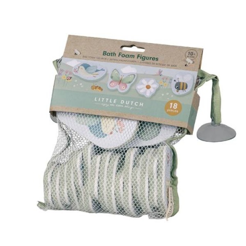 Little Dutch Puzzle piankowe do kąpieli Flowers & Butterflies