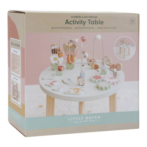 Little Dutch Stolik edukacyjny Flowers & Butterflies FSC Little Dutch Stolik edukacyjny Flowers & Butterflies FSC