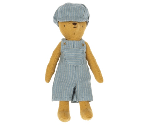Maileg Ubranko misia - Overall and cap for Teddy junior