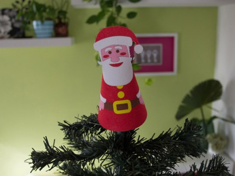Sabbiarelli - Zestaw do kolorowania piaskiem Happy Xmas Tree 3l+