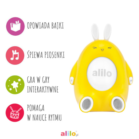 Alilo Happy Bunny P1 Różowy Alilo Happy Bunny P1 Różowy