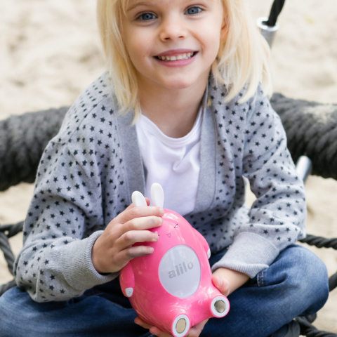 Alilo Happy Bunny P1 Różowy Alilo Happy Bunny P1 Różowy