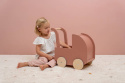 Little Dutch Drewniany wózek dla lalek z pościelą FSC
