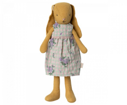 MAILEG Króliczek - Bunny size 2, Dusty yellow - Dress
