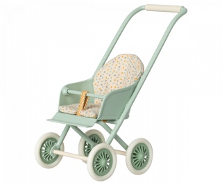 MAILEG Wózek spacerówka, Stroller, Micro - Mint