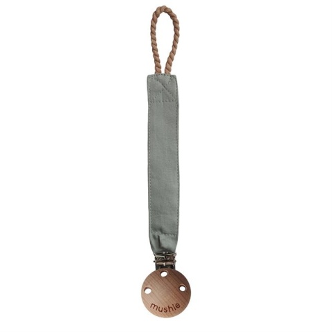 MUSHIE Materiałowa zawieszka do smoczka Roman Green