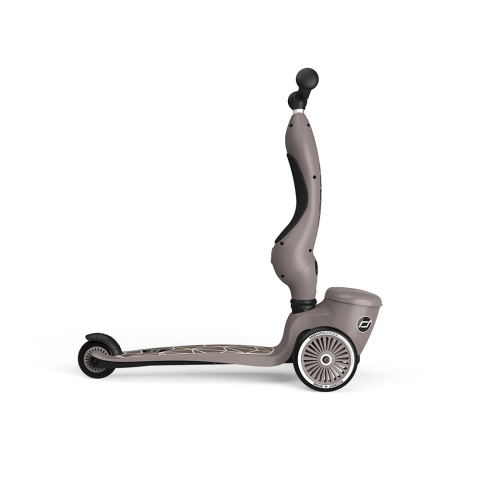 SCOOTANDRIDE Highwaykick 1 Lifestyle 2w1 Jeździk i hulajnoga z zamykanym schowkiem 1-5 lat Brown Lines SCOOTANDRIDE Highwaykick 1 Lifestyle 2w1 Jeździk i hulajnoga z zamykanym schowkiem 1-5 lat Brown Lines