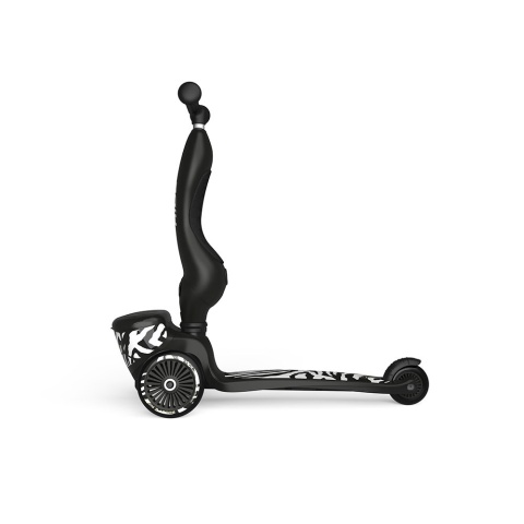 SCOOTANDRIDE Highwaykick 1 Lifestyle 2w1 Jeździk i hulajnoga z zamykanym schowkiem 1-5 lat Zebra