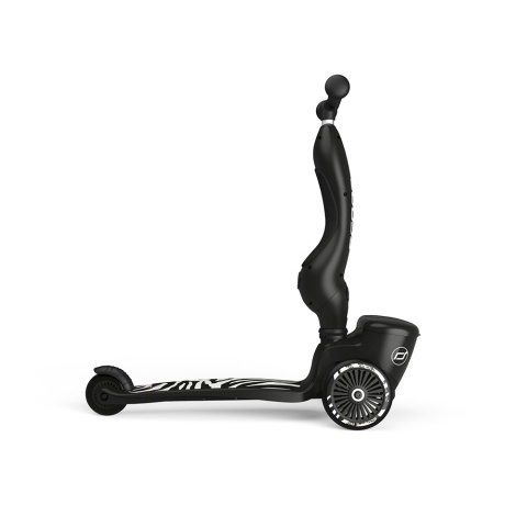 SCOOTANDRIDE Highwaykick 1 Lifestyle 2w1 Jeździk i hulajnoga z zamykanym schowkiem 1-5 lat Zebra