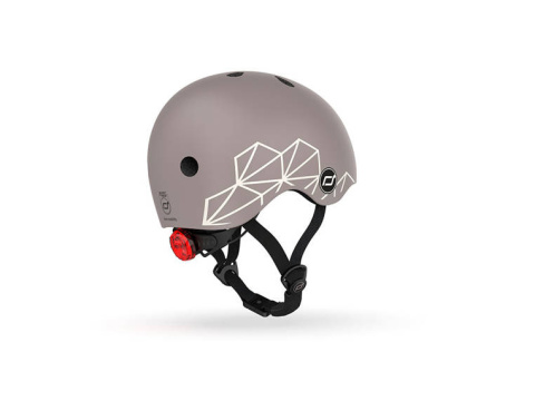 SCOOTANDRIDE Kask XXS-S dla dzieci 1-5 lat Brown Lines SCOOTANDRIDE Kask XXS-S dla dzieci 1-5 lat Brown Lines