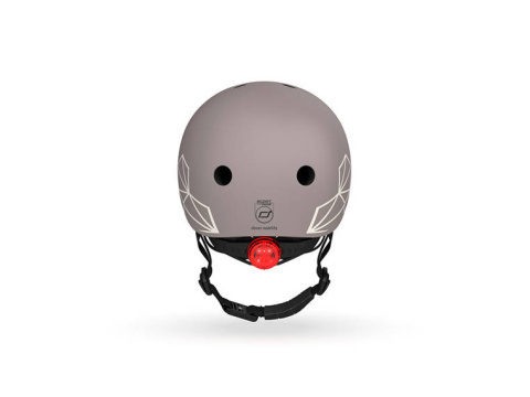 SCOOTANDRIDE Kask XXS-S dla dzieci 1-5 lat Brown Lines SCOOTANDRIDE Kask XXS-S dla dzieci 1-5 lat Brown Lines