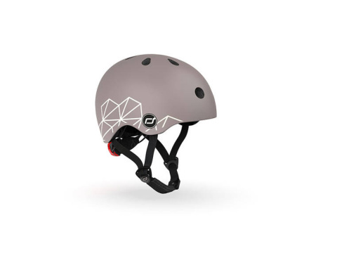 SCOOTANDRIDE Kask XXS-S dla dzieci 1-5 lat Brown Lines SCOOTANDRIDE Kask XXS-S dla dzieci 1-5 lat Brown Lines