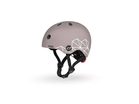 SCOOTANDRIDE Kask XXS-S dla dzieci 1-5 lat Brown Lines SCOOTANDRIDE Kask XXS-S dla dzieci 1-5 lat Brown Lines