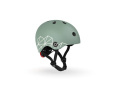 SCOOTANDRIDE Kask XXS-S dla dzieci 1-5 lat Green Lines