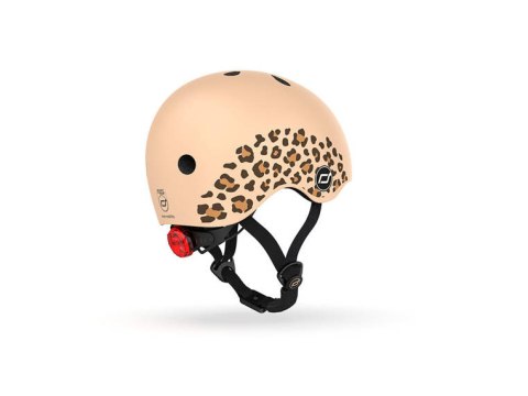 Kask dla dzieci Scootandride XXS-S Leopard Kask dla dzieci Scootandride XXS-S Leopard