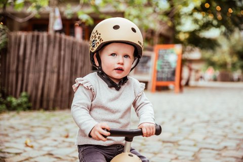 Kask dla dzieci Scootandride XXS-S Leopard Kask dla dzieci Scootandride XXS-S Leopard