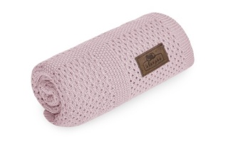 SLEEPEE Bambusowy kocyk Ultra Soft Baby Pink