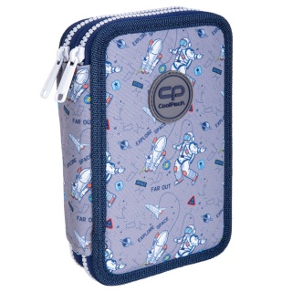 Coolpack Piórnik podwójny Jumper 2 Cosmic z wyposażeniem