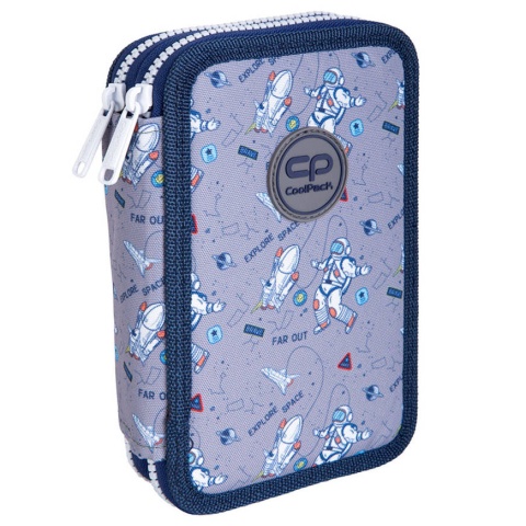Coolpack Piórnik podwójny Jumper 2 Cosmic z wyposażeniem