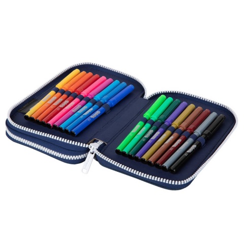 Coolpack Piórnik podwójny Jumper 2 Cosmic z wyposażeniem