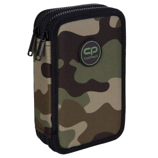Coolpack Piórnik podwójny Jumper 2 Soldier z wyposażeniem