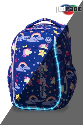 Coolpack Plecak Strike S Led Unicorns
