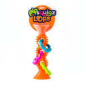 FAT BRAIN TOY CO Bobo Przyssawki Grzechotka Pomarańczowa. PipSquigz Loops.