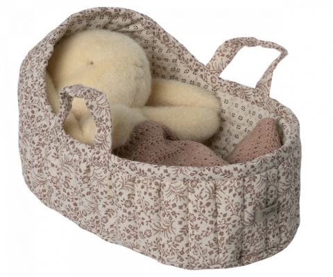 MAILEG Carry cot, Large - Off white, Nosidełko MAILEG Carry cot, Large - Off white, Nosidełko