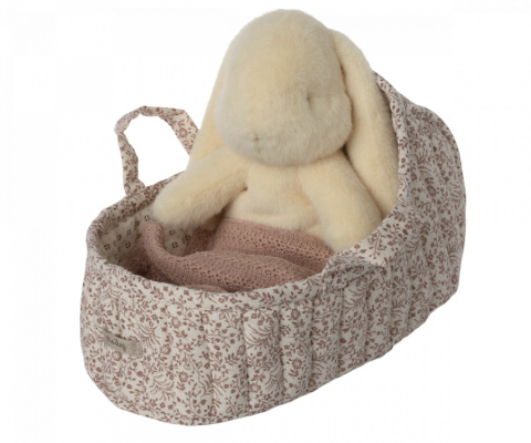 MAILEG Carry cot, Large - Off white, Nosidełko MAILEG Carry cot, Large - Off white, Nosidełko