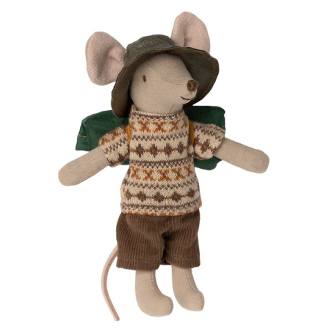 MAILEG Hiker mouse, Big brother