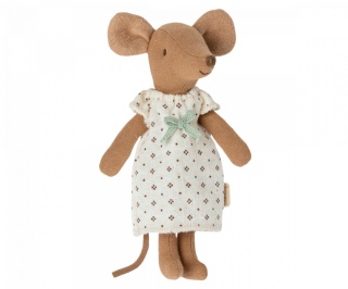 Myszka Maileg - Big sister mouse in matchbox - starsza siostra