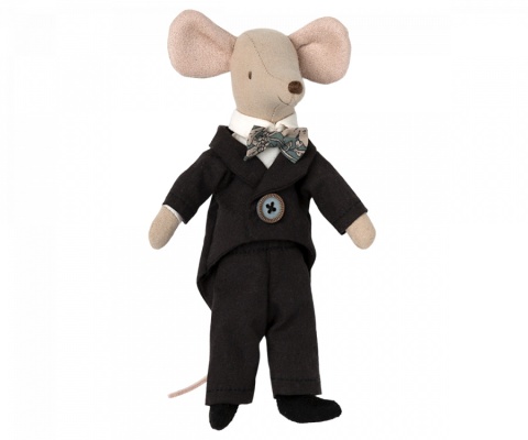 Młoda Para mama i tata MAILEG, Wedding mice couple in box