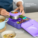 OMIE Lunchbox z termosem, Purple Plum