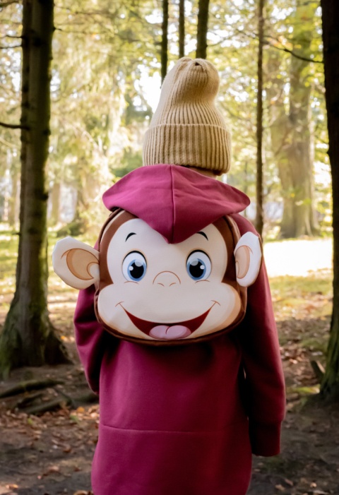 SHELLBAG Plecak uszatek małpka Happy Monkey