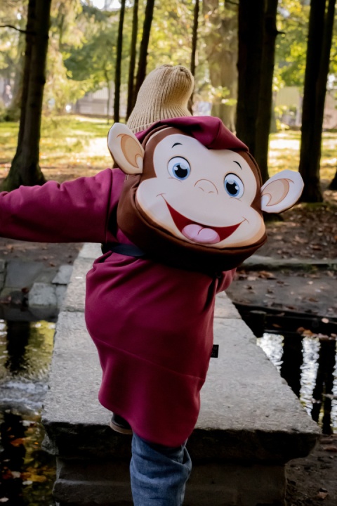 SHELLBAG Plecak uszatek małpka Happy Monkey