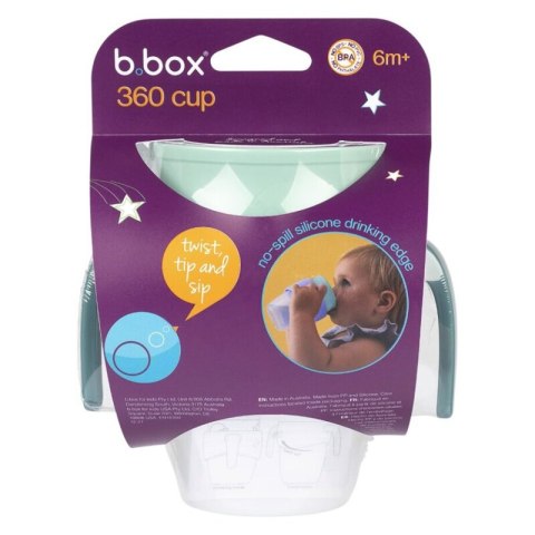 B.BOX Kubek 360 do nauki picia dla dzieci – kubek treningowy niekapek emerald forest B.BOX Kubek 360 do nauki picia dla dzieci – kubek treningowy niekapek emerald forest