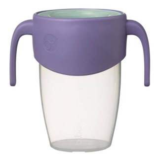 B.BOX Kubek 360 do nauki picia dla dzieci – kubek treningowy niekapek lilac pop