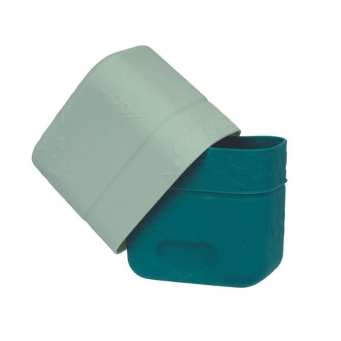 B.BOX Silikonowe pojemniczki na przekąski, 2 szt., Forest