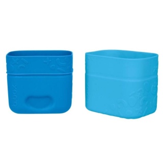 B.BOX Silikonowe pojemniczki na przekąski, 2 szt., Ocean