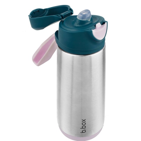 B.BOX butelka termiczna sportowa z ustnikiem 500 ml Indigo Rose