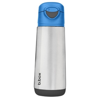 B.BOX butelka termiczna sportowa z ustnikiem 500 ml Blue Slate