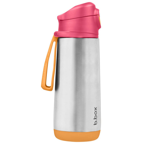 B.BOX butelka termiczna sportowa z ustnikiem 500 ml Strawberry Shake B.BOX butelka termiczna sportowa z ustnikiem 500 ml Strawberry Shake