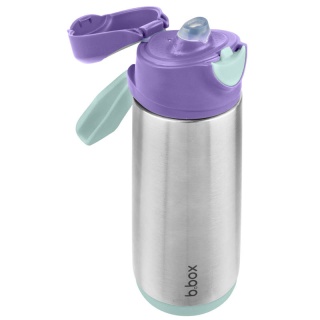 B.BOX butelka termiczna sportowa z ustnikiem 500 ml Lilac Pop