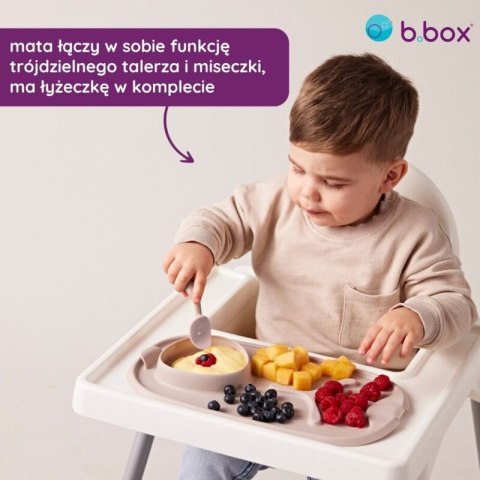 B.BOX roll + go Zwijana mata BLW do nauki samodzielnego jedzenia dla dzieci latte B.BOX roll + go Zwijana mata BLW do nauki samodzielnego jedzenia dla dzieci latte