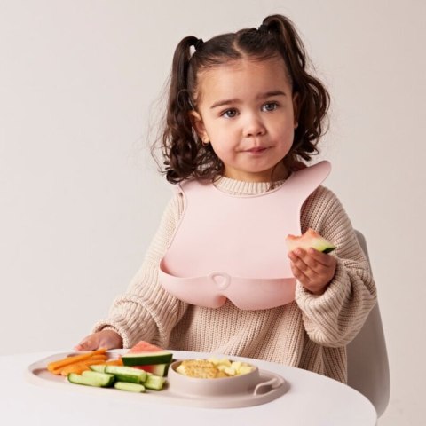 B.BOX roll + go Zwijana mata BLW do nauki samodzielnego jedzenia dla dzieci latte