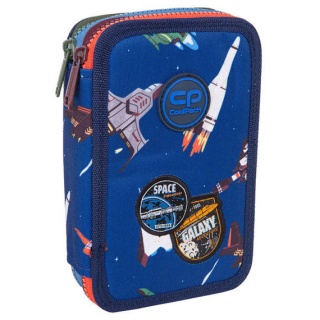 Piórnik Rozkładany podwójny z wyposażeniem JUMPER 2 SPACE ADVENTURE CoolPack
