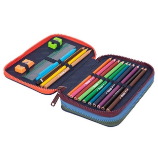 Piórnik Rozkładany podwójny z wyposażeniem JUMPER 2 SPACE ADVENTURE CoolPack