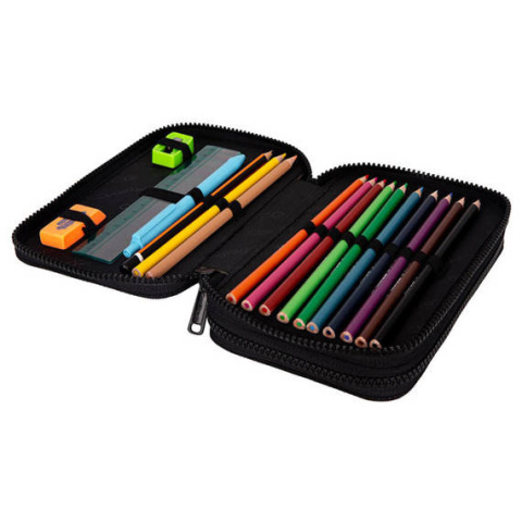Coolpack Piórnik podwójny z wyposażeniem JUMPER 2 STREET LIFE Coolpack Piórnik podwójny z wyposażeniem JUMPER 2 STREET LIFE