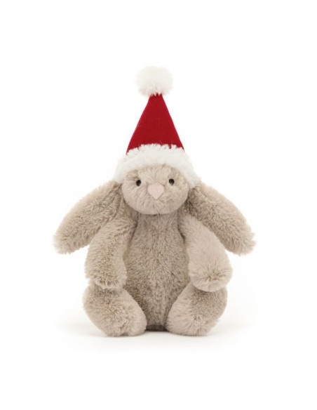 JELLYCAT Króliczek w Czapce Mikołaja Zawieszka 13 cm